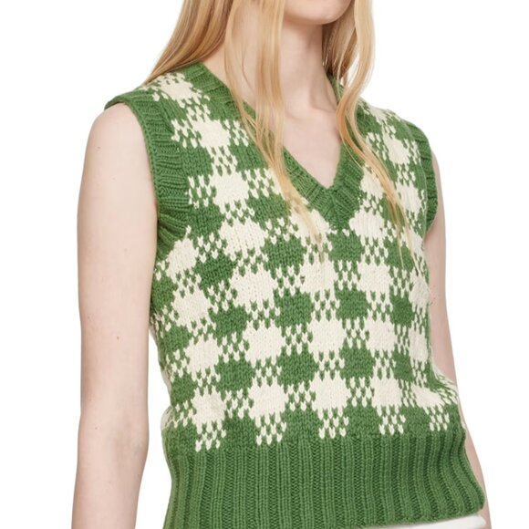 YMC Green Heidi Vest NWT - Picture 4 of 9